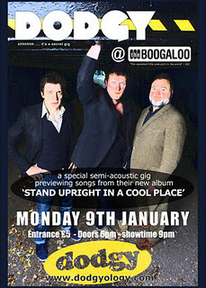 Dodgy semi-acoustic gig at The Boogaloo